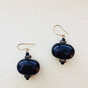 Black earrings